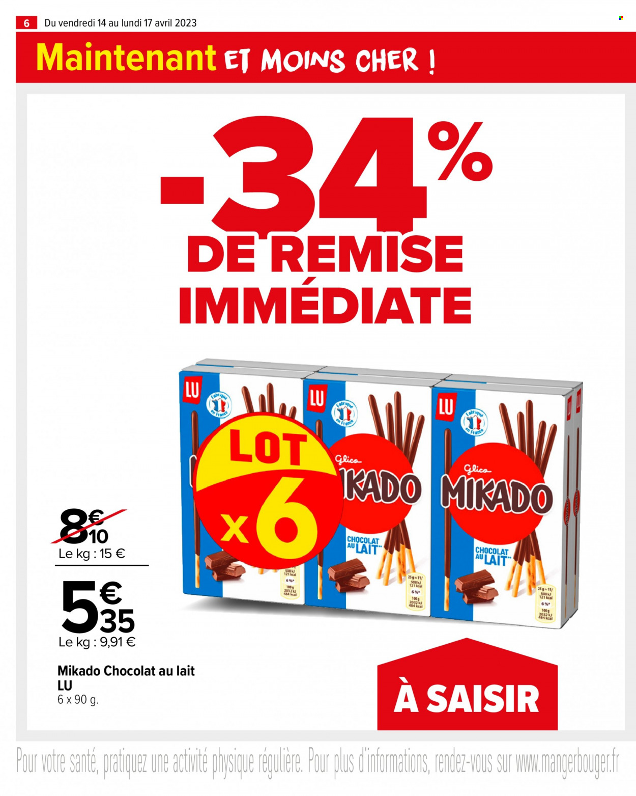 Catalogue Carrefour Market - 14/04/2023 - 17/04/2023. Page 6