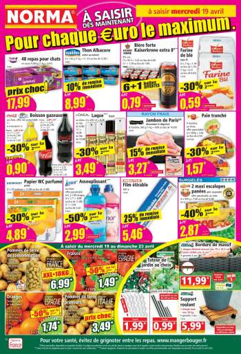Catalogue Norma - 19/04/2023 - 25/04/2023.