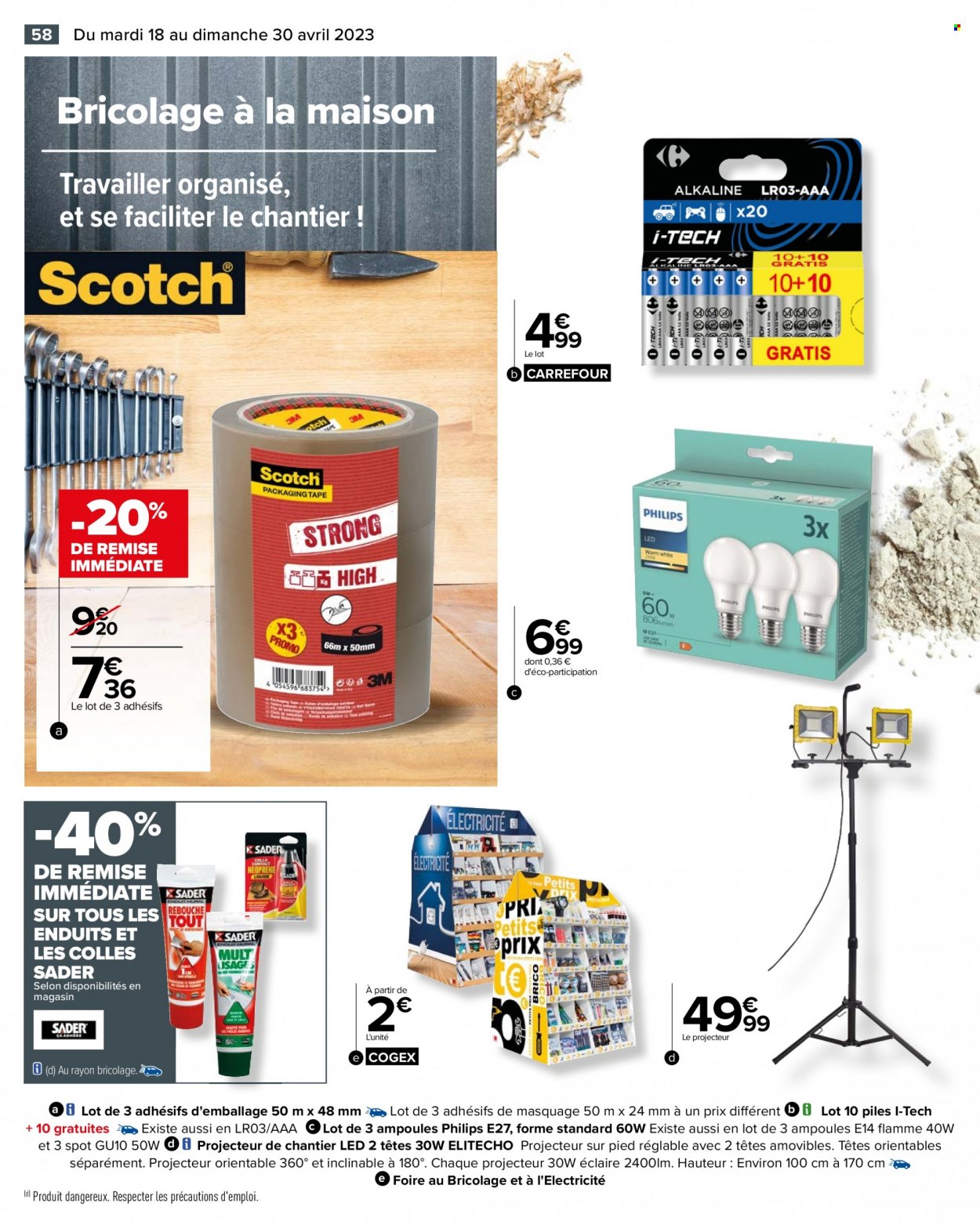 Catalogue Carrefour Hypermarchés - 18/04/2023 - 30/04/2023. Page 64