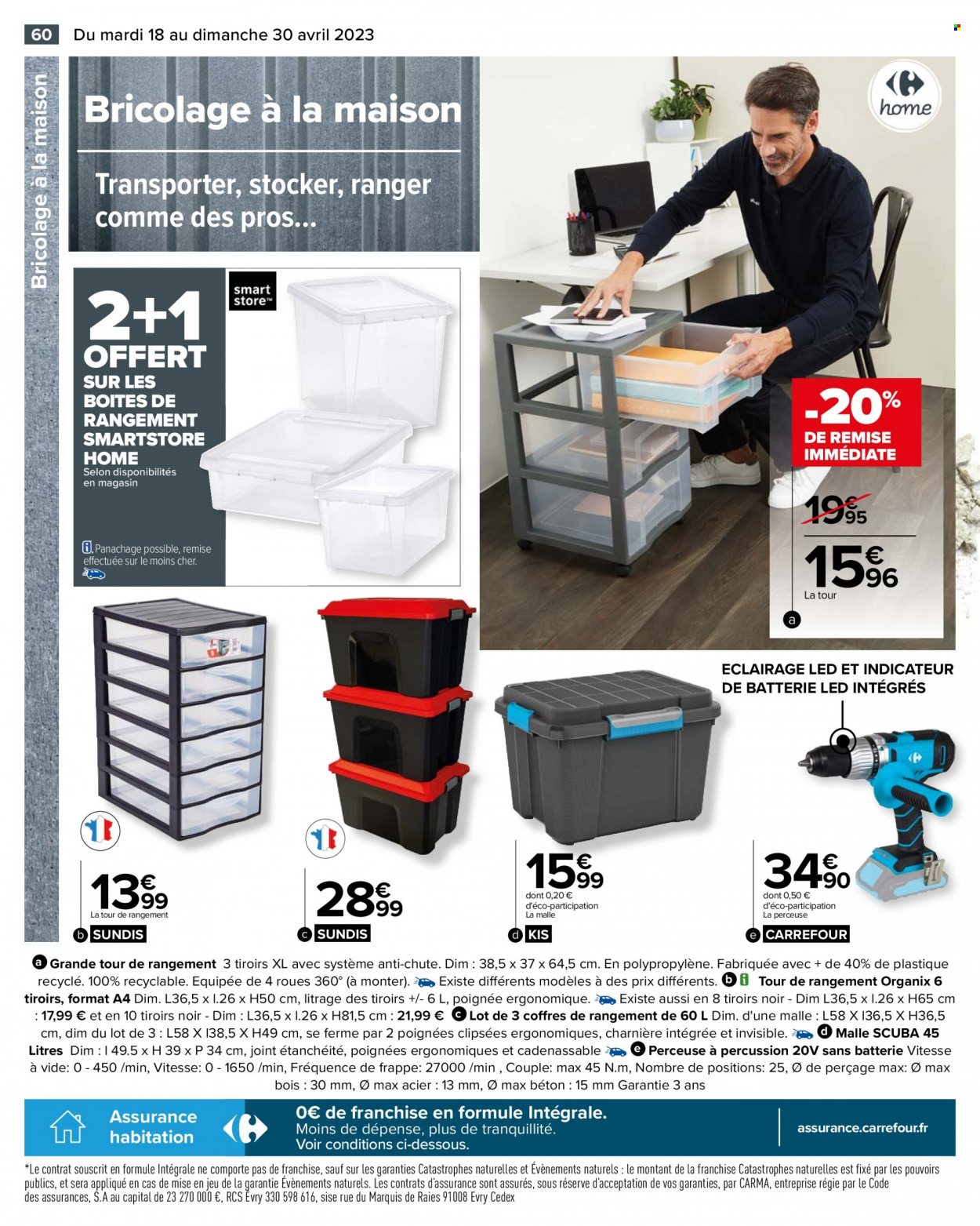 Catalogue Carrefour Hypermarchés - 18/04/2023 - 30/04/2023. Page 66