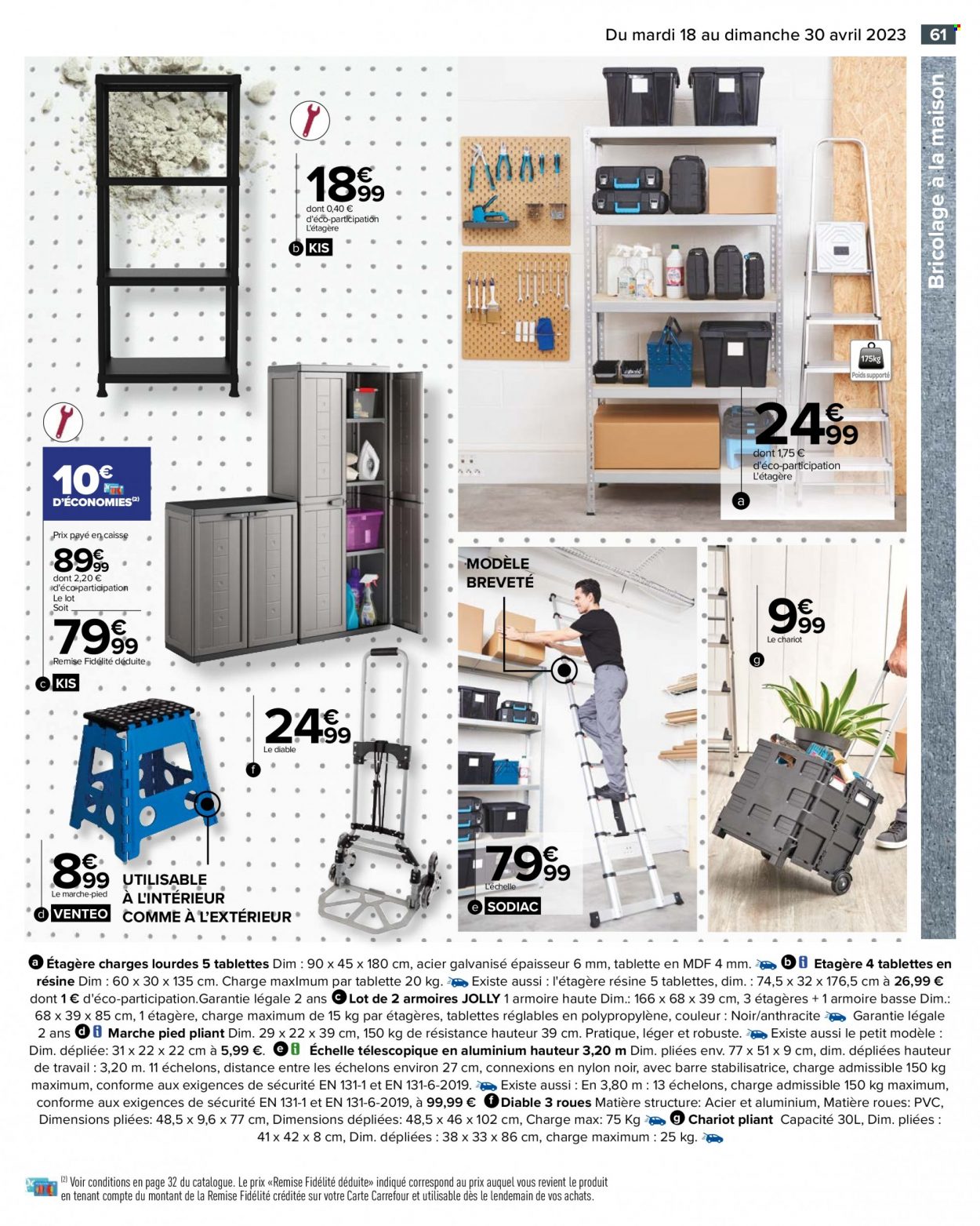Catalogue Carrefour Hypermarchés - 18/04/2023 - 30/04/2023. Page 67