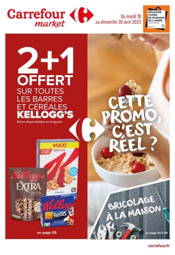 Catalogue Carrefour Market - 18/04/2023 - 30/04/2023.