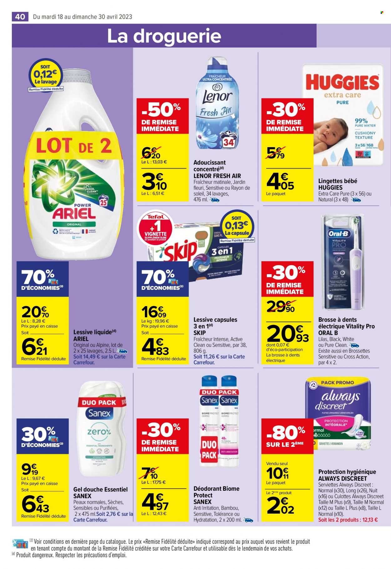 Catalogue Carrefour Market - 18/04/2023 - 30/04/2023. Page 46