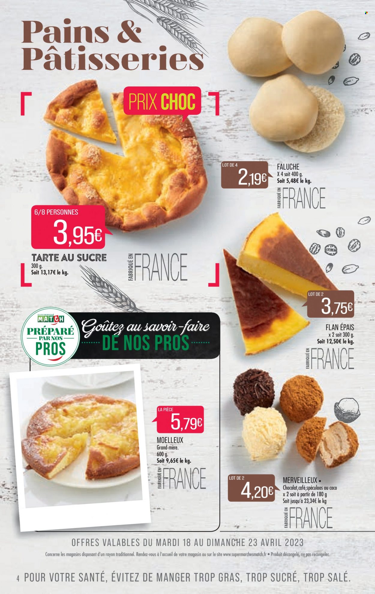 Catalogue Supermarché Match - 18/04/2023 - 23/04/2023. Page 4
