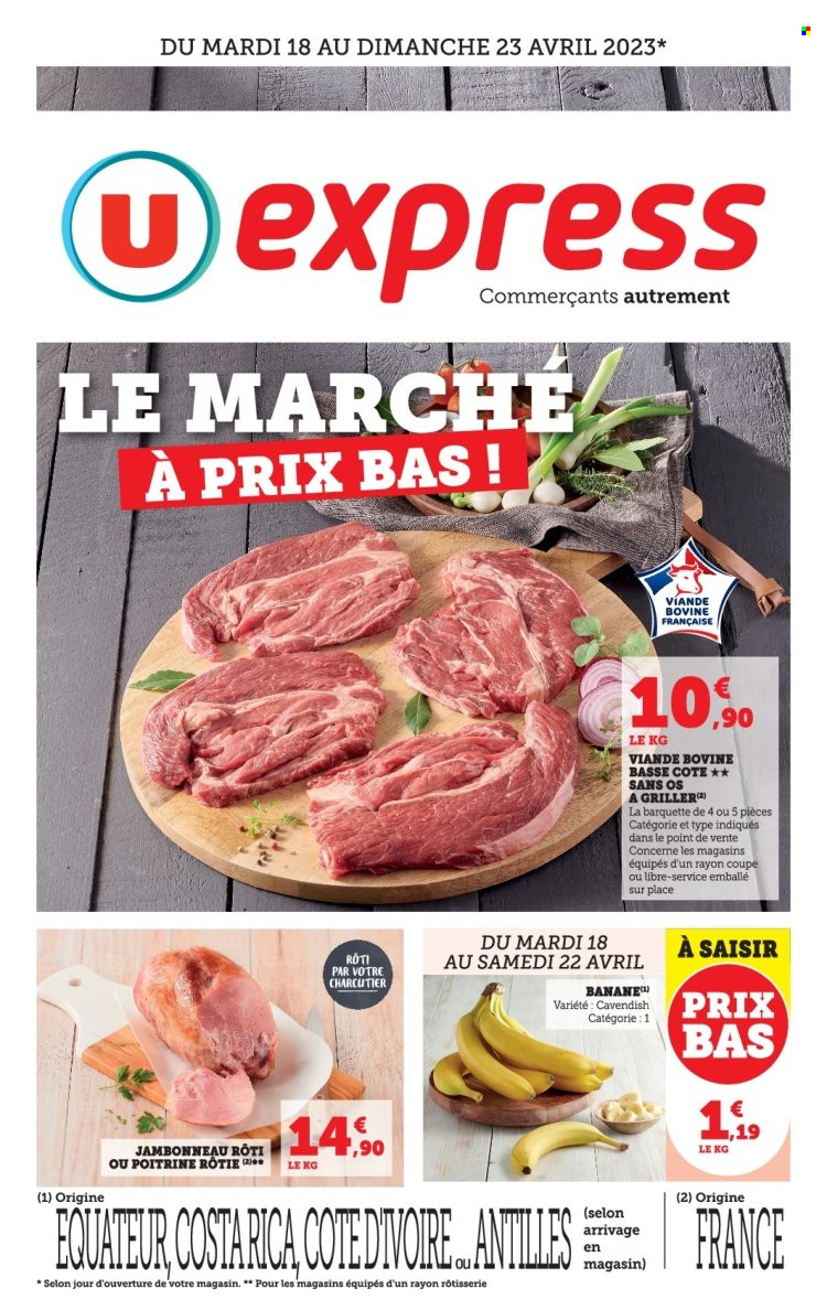 Catalogue U express - 18/04/2023 - 23/04/2023. Page 1