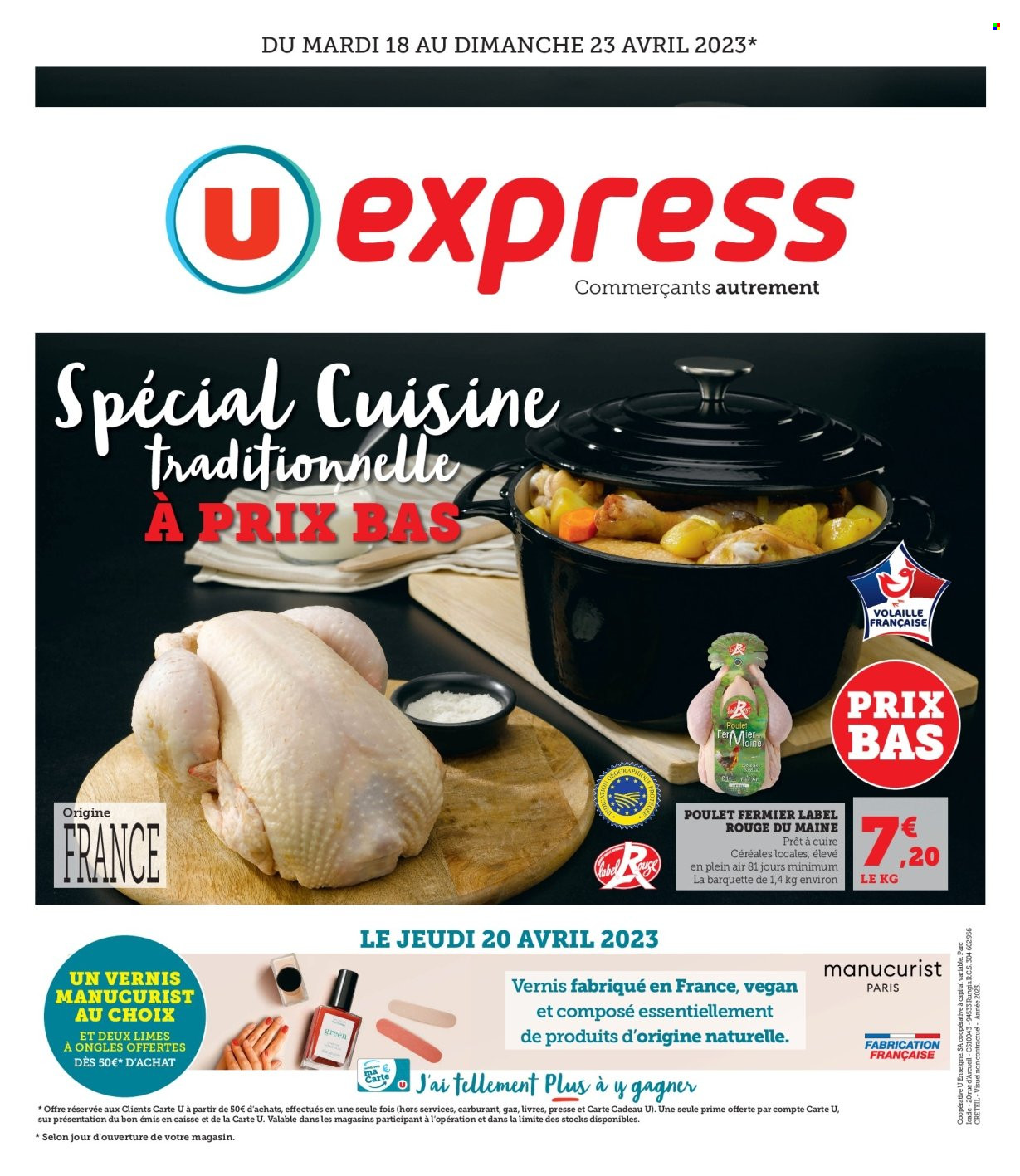 Catalogue U express - 18/04/2023 - 23/04/2023. Page 1