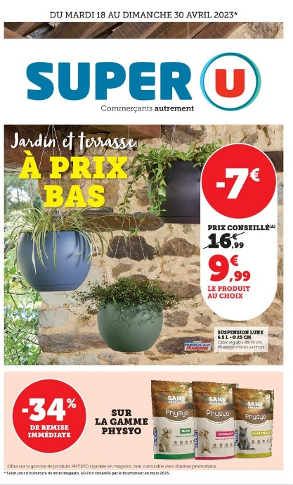Catalogue SUPER U - 18/04/2023 - 30/04/2023. Page 1