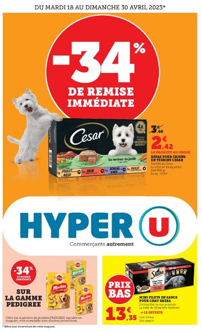 Catalogue HYPER U - 18/04/2023 - 30/04/2023. Page 1