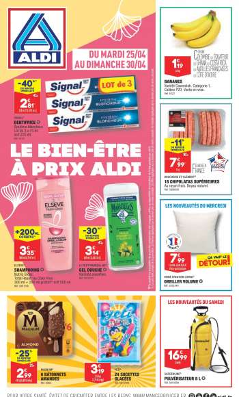 Catalogue ALDI - 25/04/2023 - 30/04/2023.