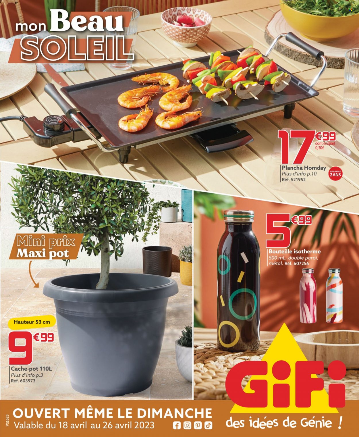 Catalogue GiFi - 18/04/2023 - 26/04/2023. Page 1