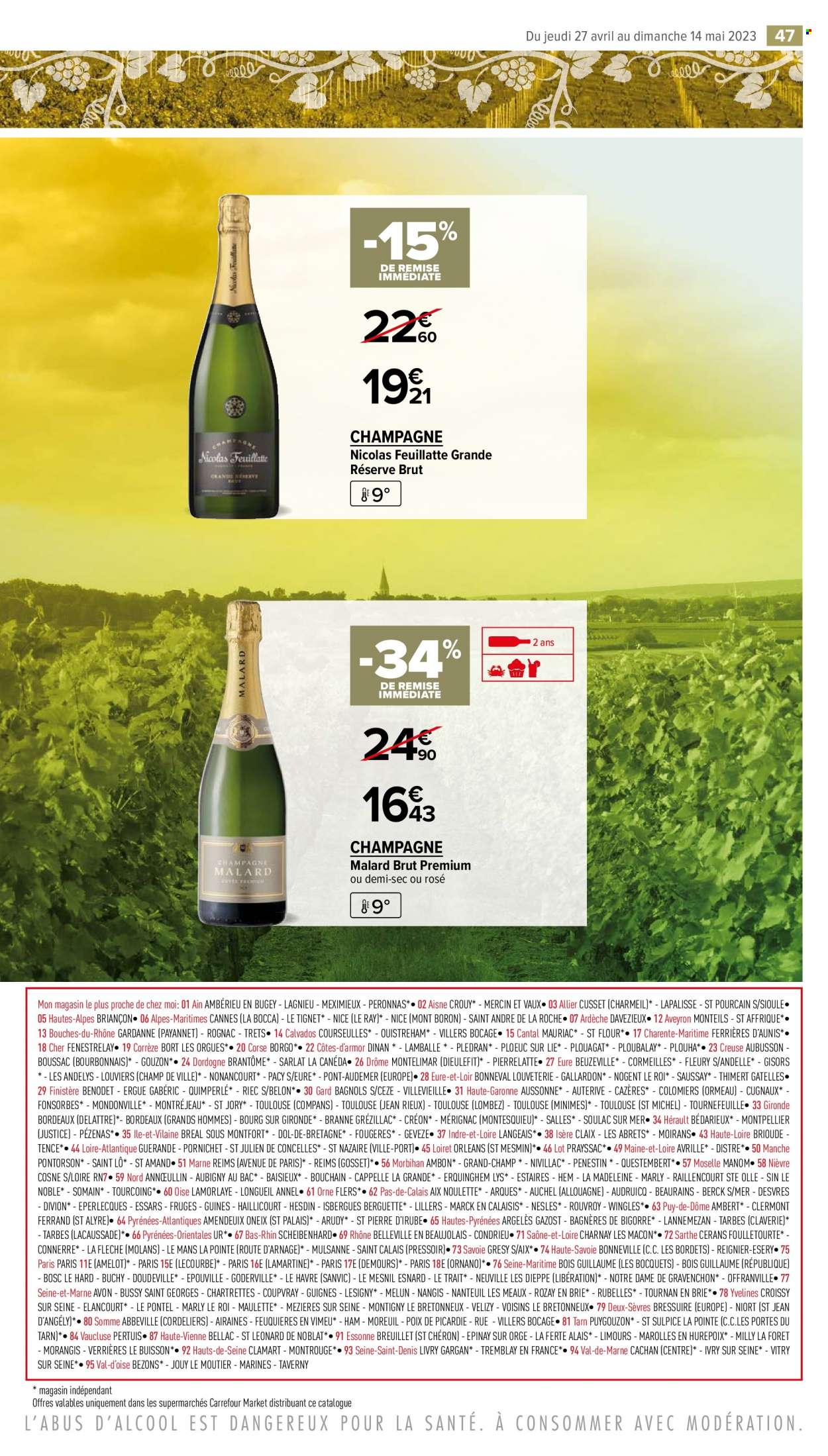 Catalogue Carrefour Market - 27/04/2023 - 14/05/2023. Page 47