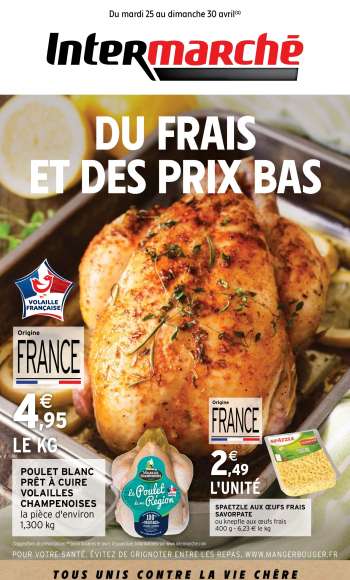 Catalogue Intermarché - 25/04/2023 - 30/04/2023.