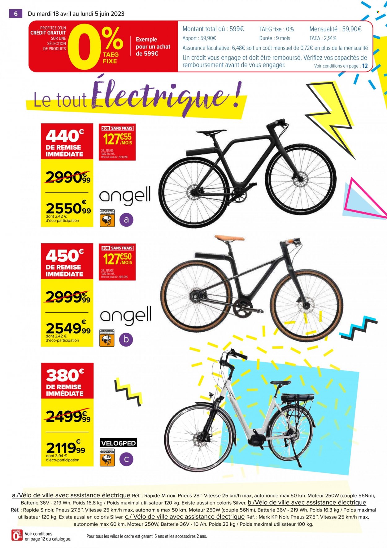 Catalogue Carrefour Hypermarchés - 18/04/2023 - 05/06/2023. Page 6