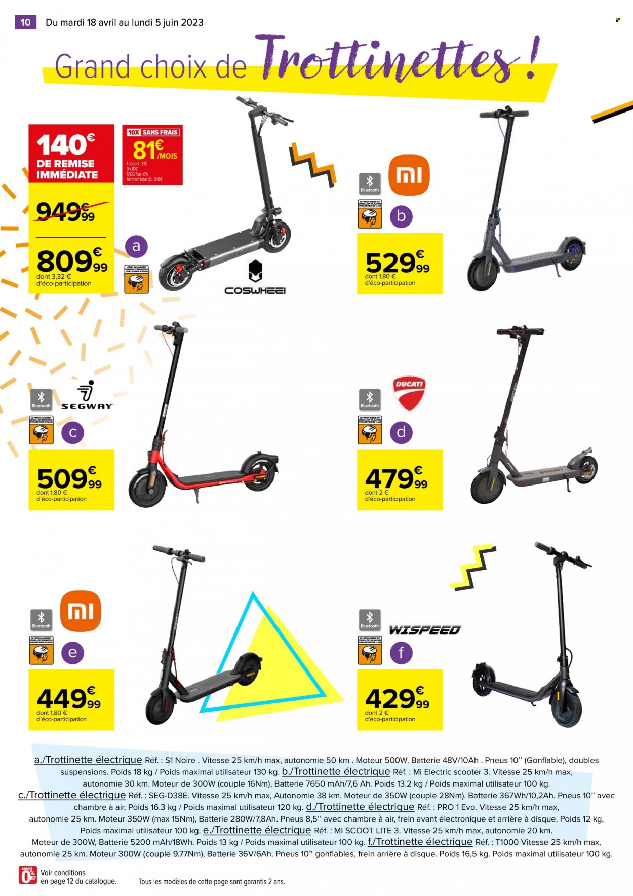 Catalogue Carrefour Hypermarchés - 18/04/2023 - 05/06/2023. Page 10