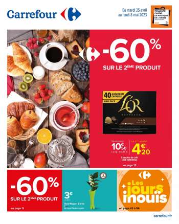 Catalogue Carrefour Hypermarchés - 25/04/2023 - 08/05/2023.