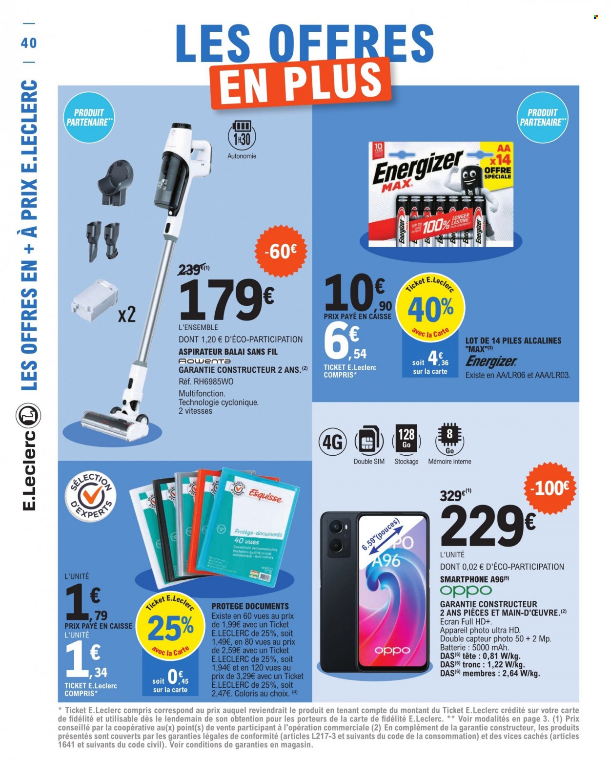 Catalogue E.Leclerc - 25/04/2023 - 06/05/2023. Page 40