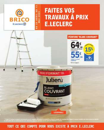 Catalogue E.Leclerc - 25/04/2023 - 13/05/2023.