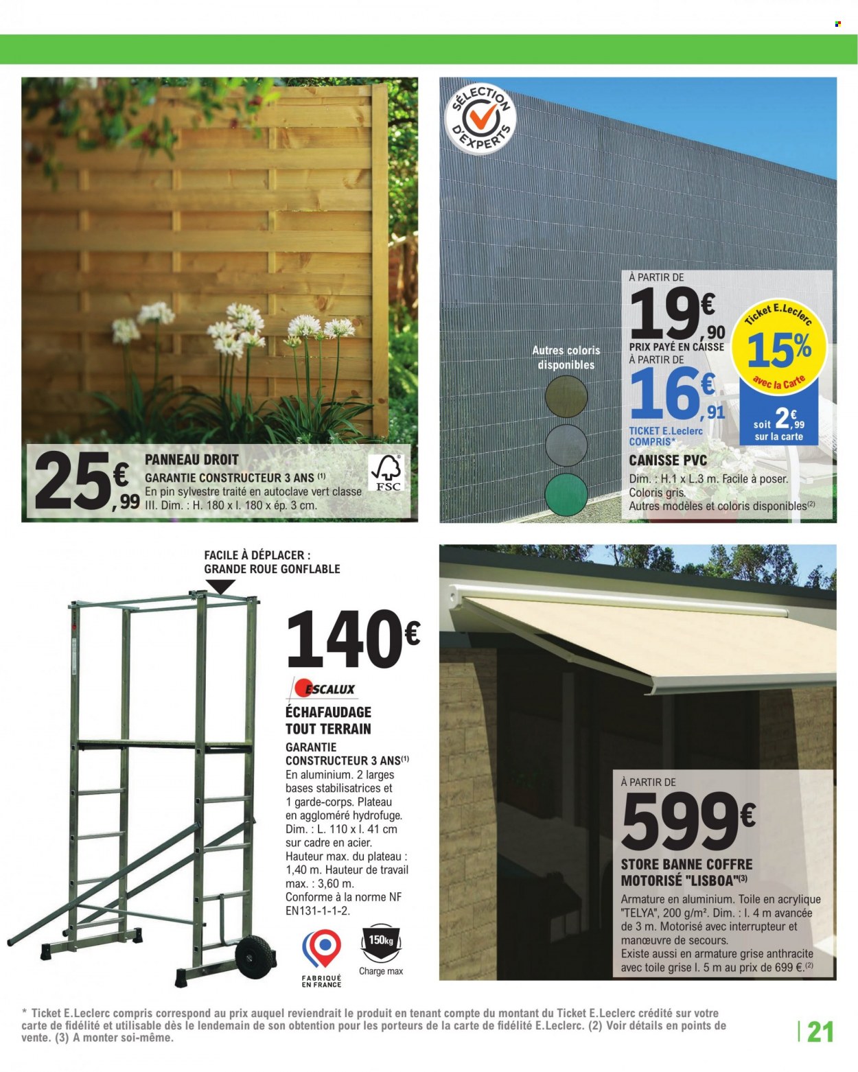 Catalogue E.Leclerc - 25/04/2023 - 13/05/2023. Page 21