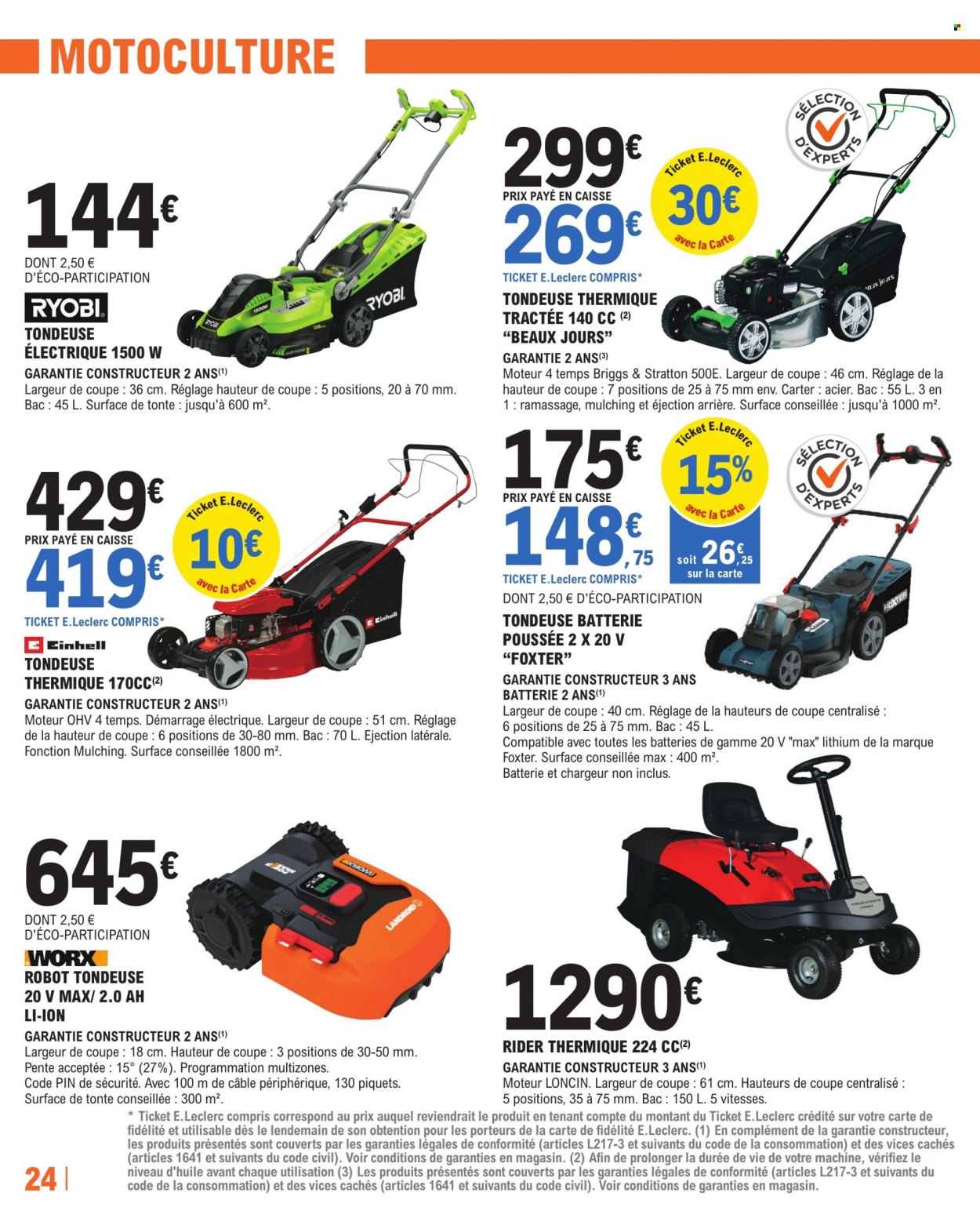 Catalogue E.Leclerc - 25/04/2023 - 13/05/2023. Page 24