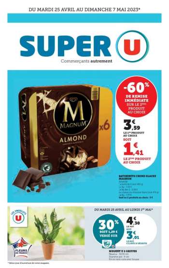Catalogue SUPER U - 25/04/2023 - 07/05/2023.