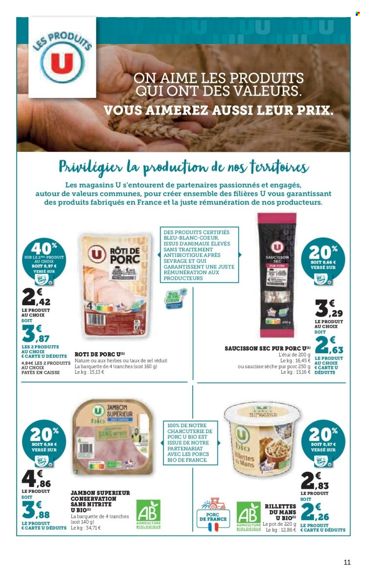 Catalogue SUPER U - 25/04/2023 - 07/05/2023. Page 11