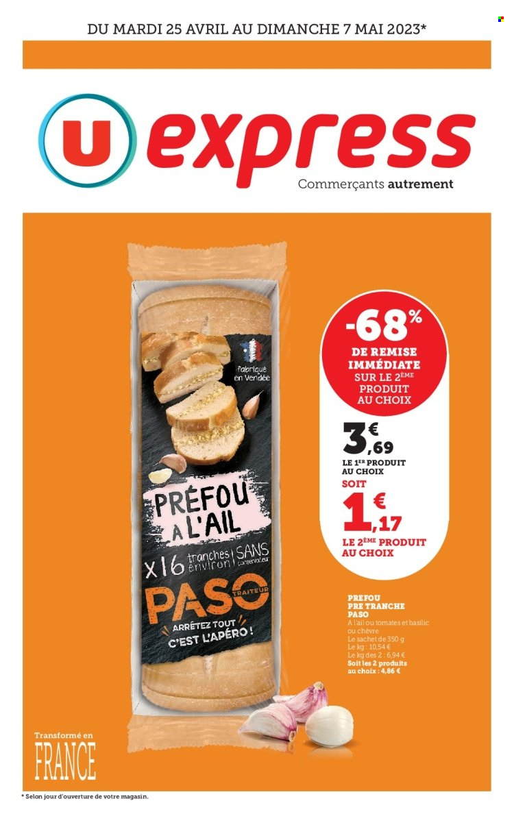 Catalogue U express - 25/04/2023 - 07/05/2023. Page 1