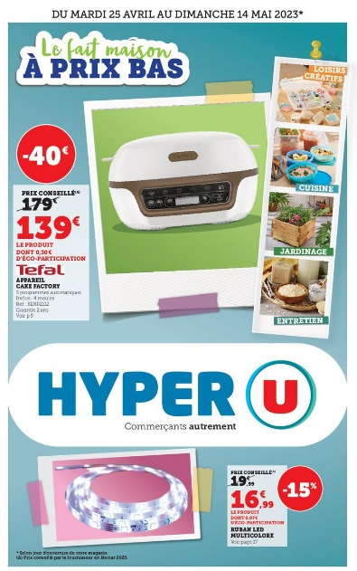 Catalogue HYPER U - 25/04/2023 - 14/05/2023. Page 1