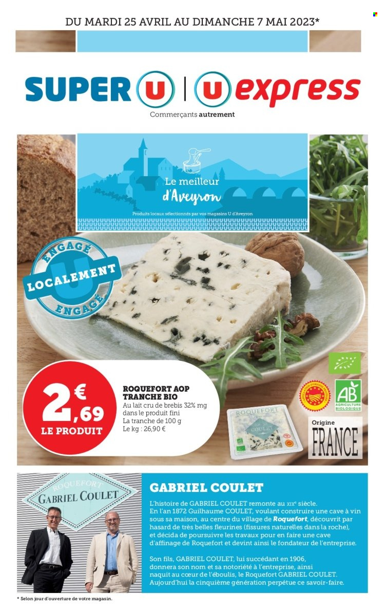 Catalogue Magasins U - 25/04/2023 - 07/05/2023. Page 1