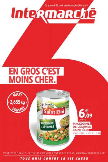 Catalogue Intermarché - 29/04/2023 - 20/08/2023.