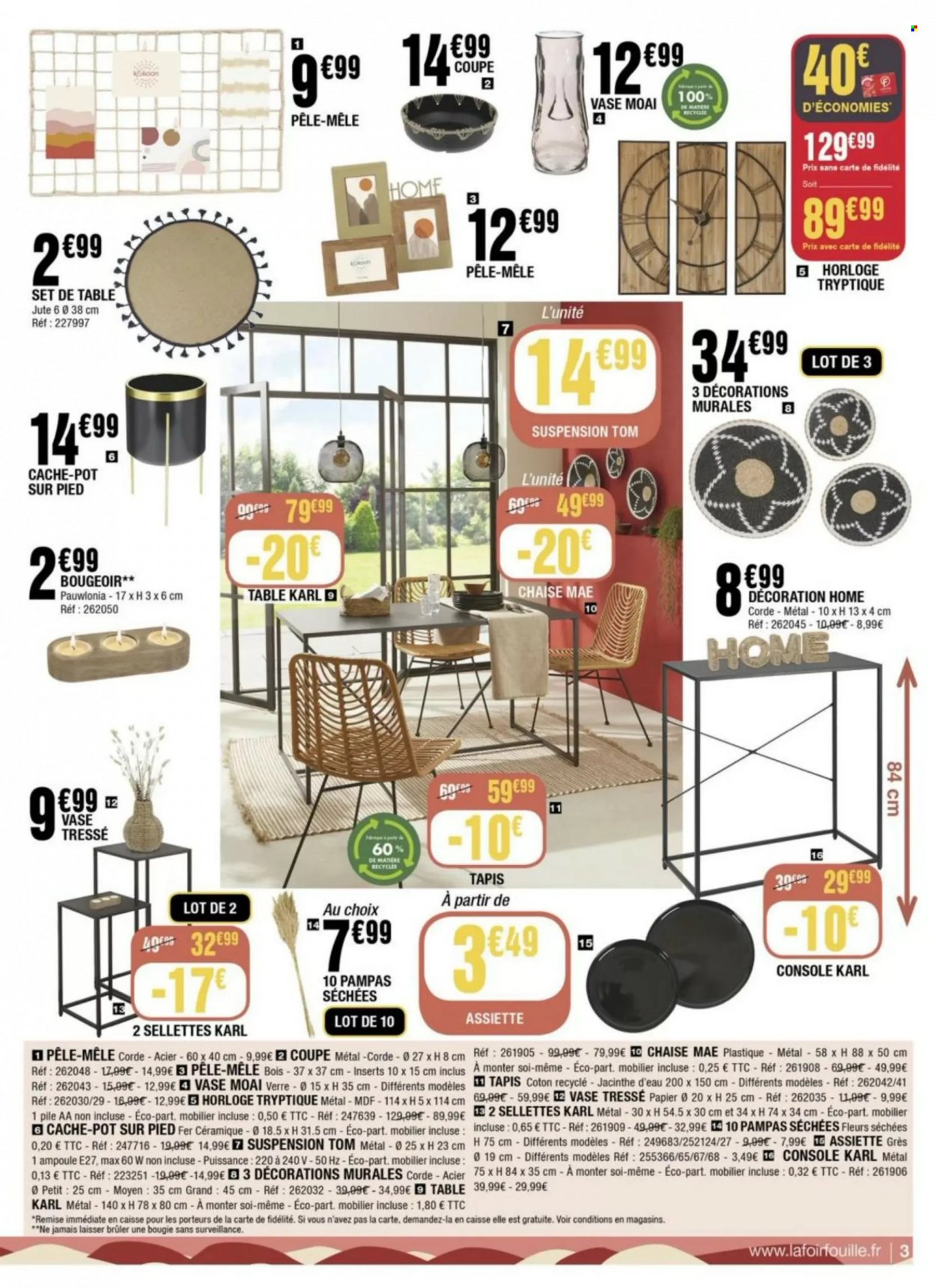 Catalogue La Foir'Fouille - 24/04/2023 - 30/04/2023. Page 3
