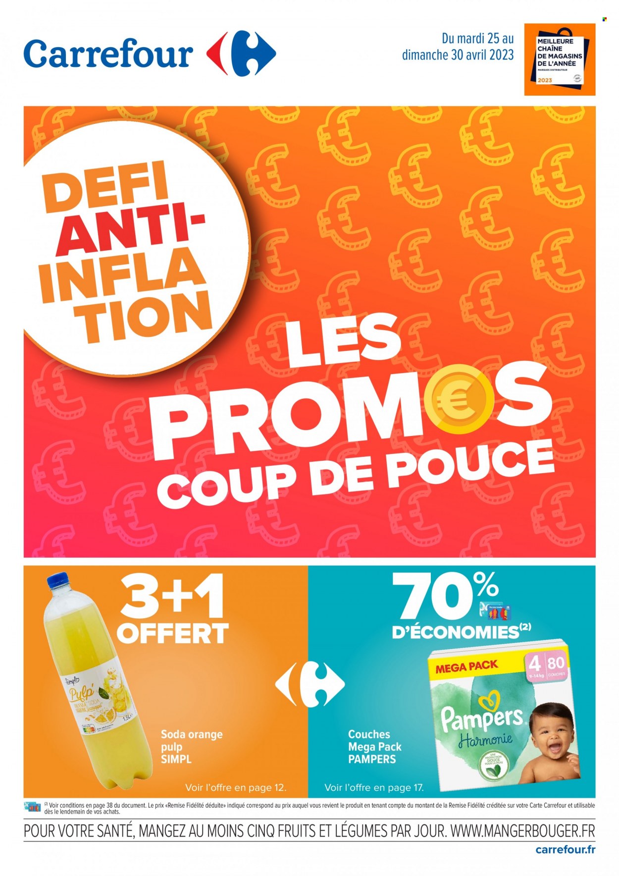 Catalogue Carrefour Hypermarchés - 25/04/2023 - 30/04/2023. Page 1