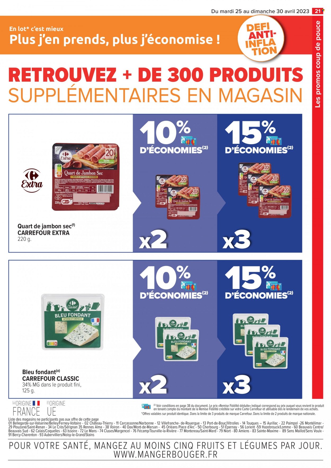 Catalogue Carrefour Hypermarchés - 25/04/2023 - 30/04/2023. Page 21