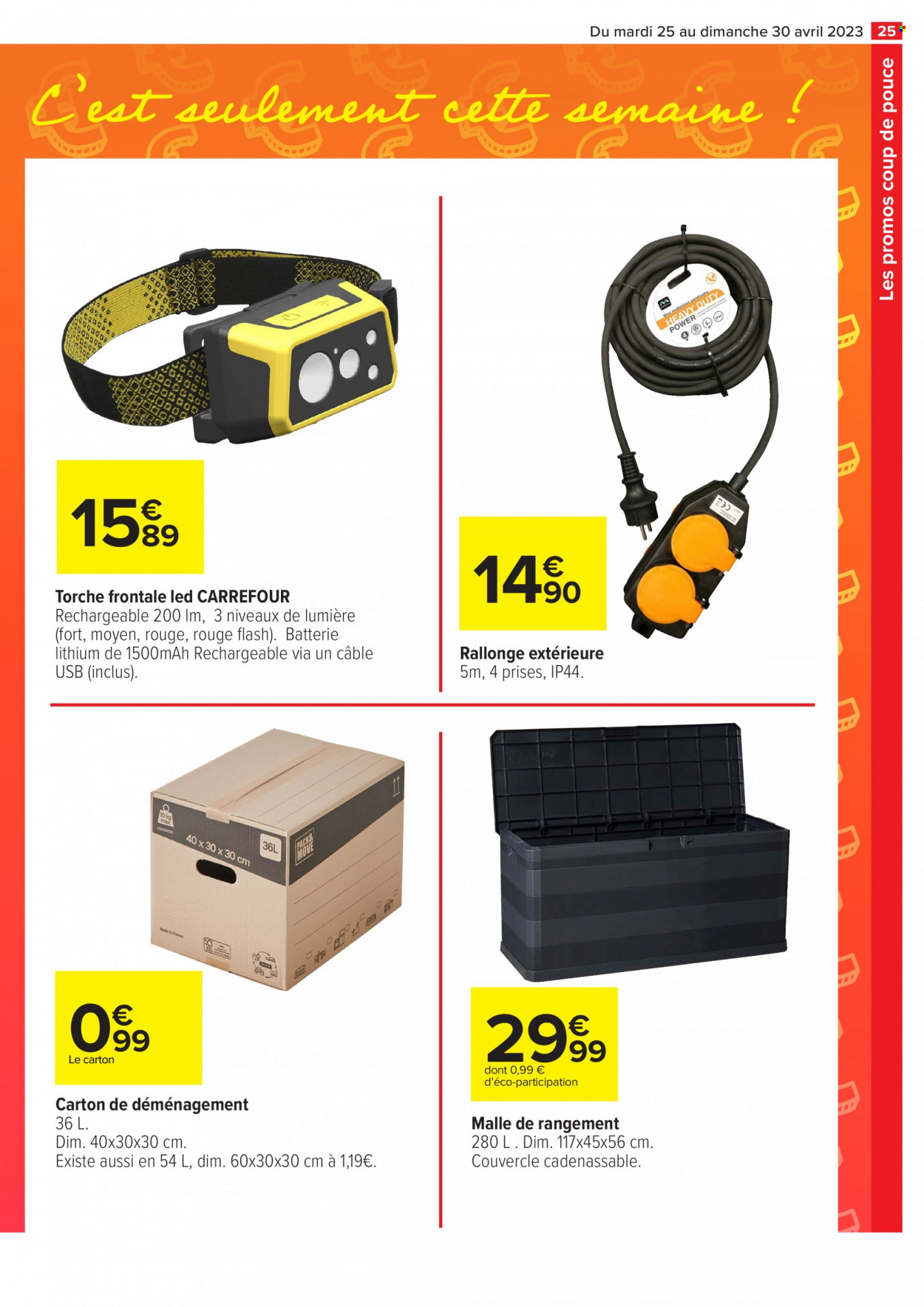 Catalogue Carrefour Hypermarchés - 25/04/2023 - 30/04/2023. Page 25