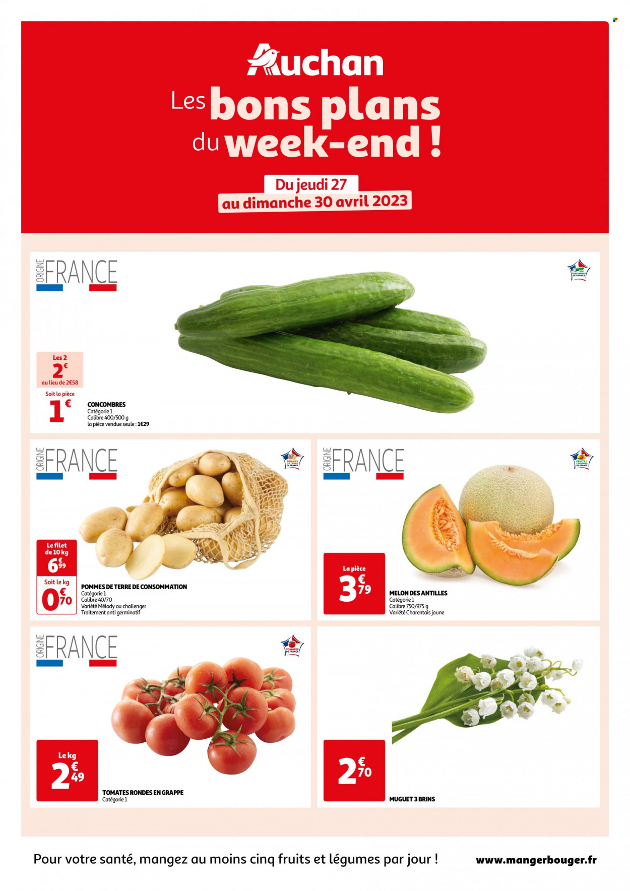 Catalogue Auchan - 27/04/2023 - 30/04/2023. Page 1