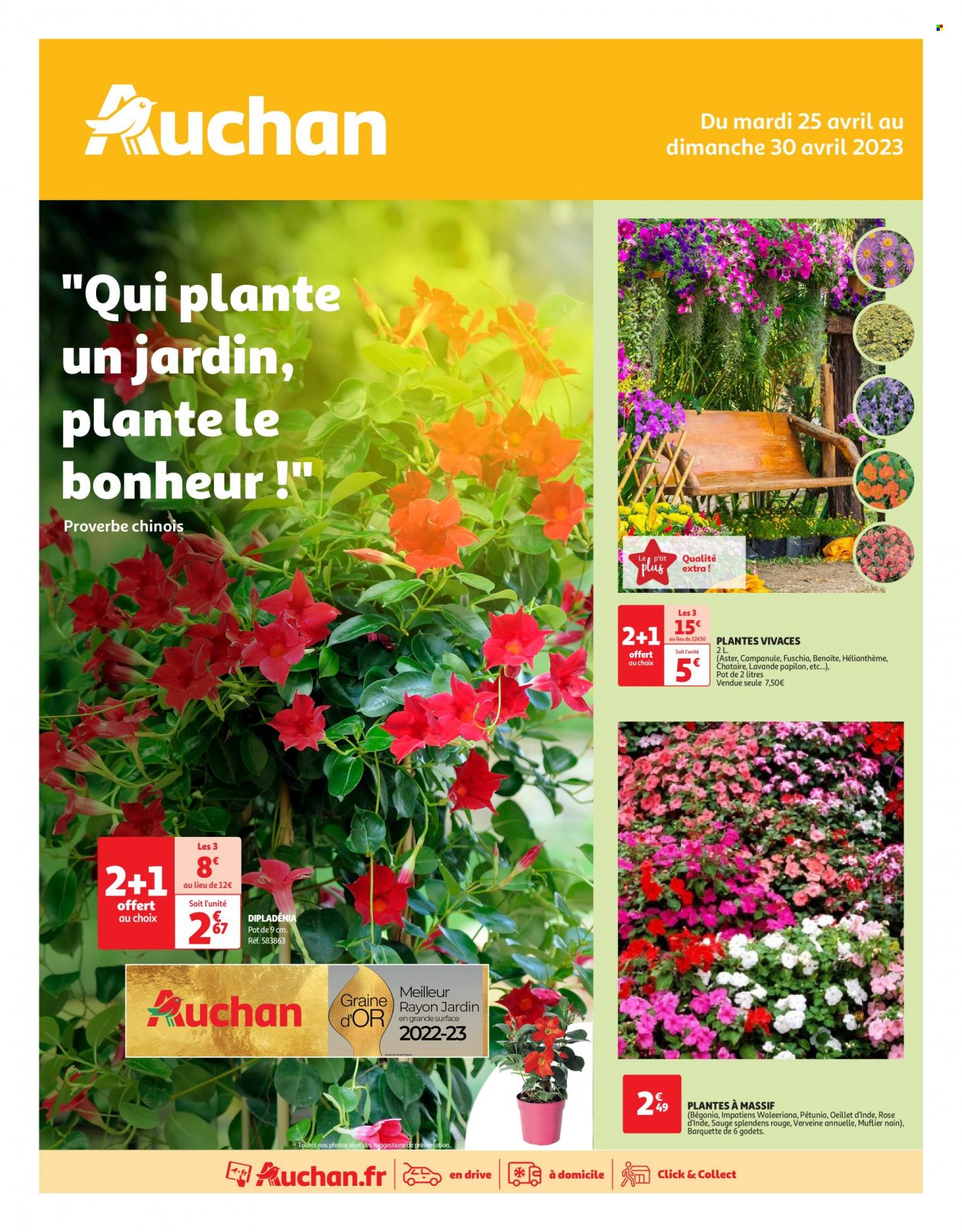 Catalogue Auchan - 25/04/2023 - 30/04/2023. Page 1