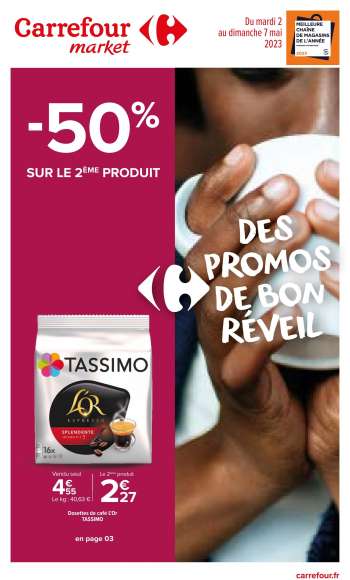 Catalogue Carrefour Market - 02/05/2023 - 07/05/2023.