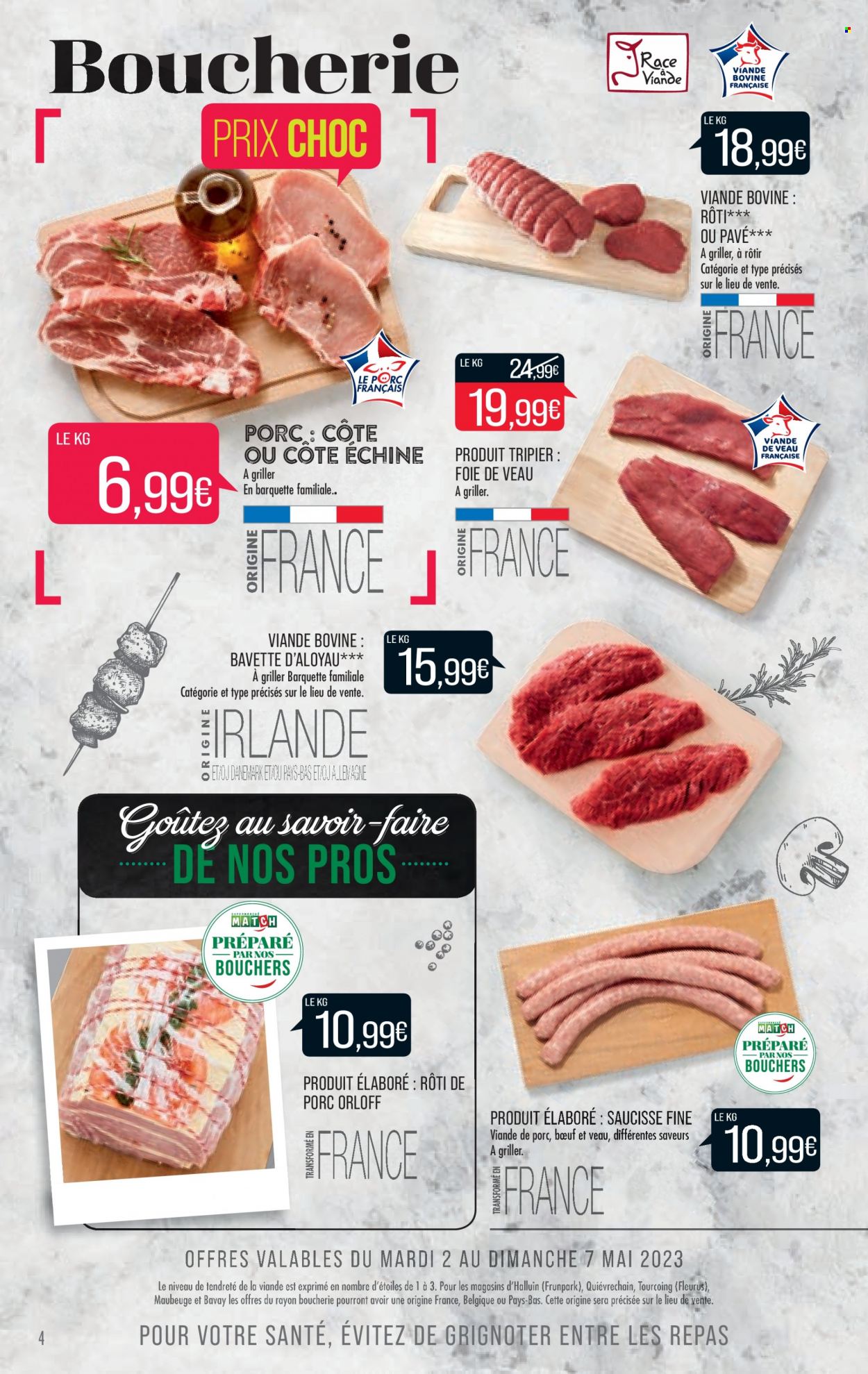 Catalogue Supermarché Match - 02/05/2023 - 07/05/2023. Page 4