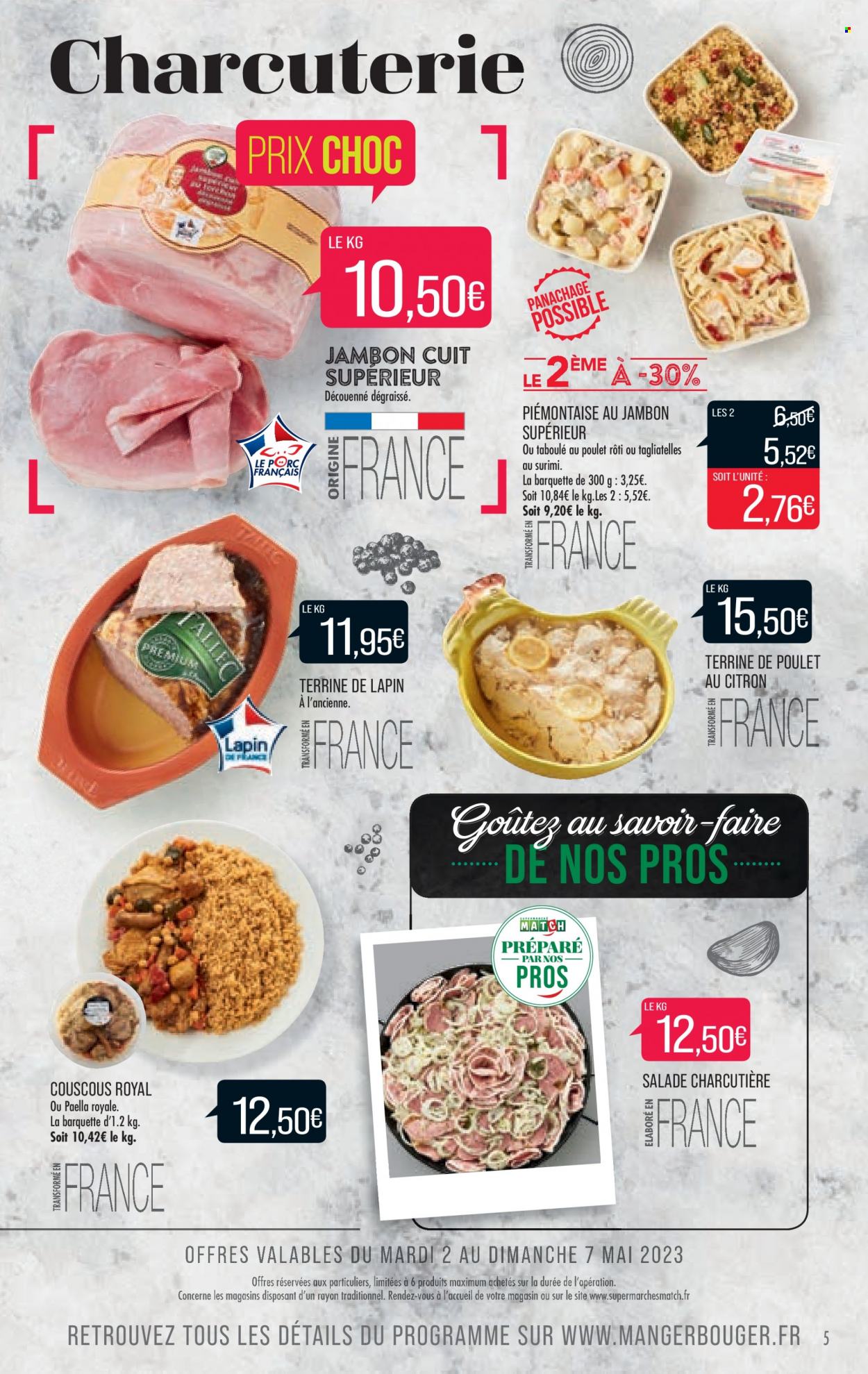 Catalogue Supermarché Match - 02/05/2023 - 07/05/2023. Page 5