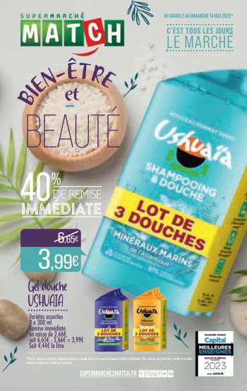 Catalogue Supermarché Match - 02/05/2023 - 14/05/2023.