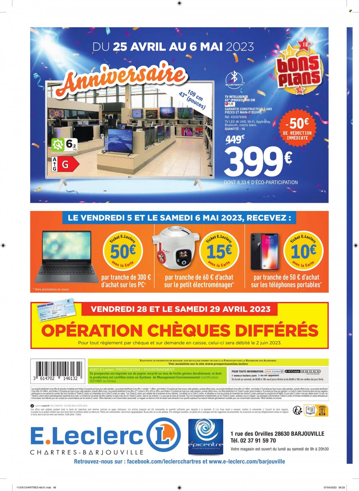 Catalogue E.Leclerc - 25/04/2023 - 06/05/2023. Page 48