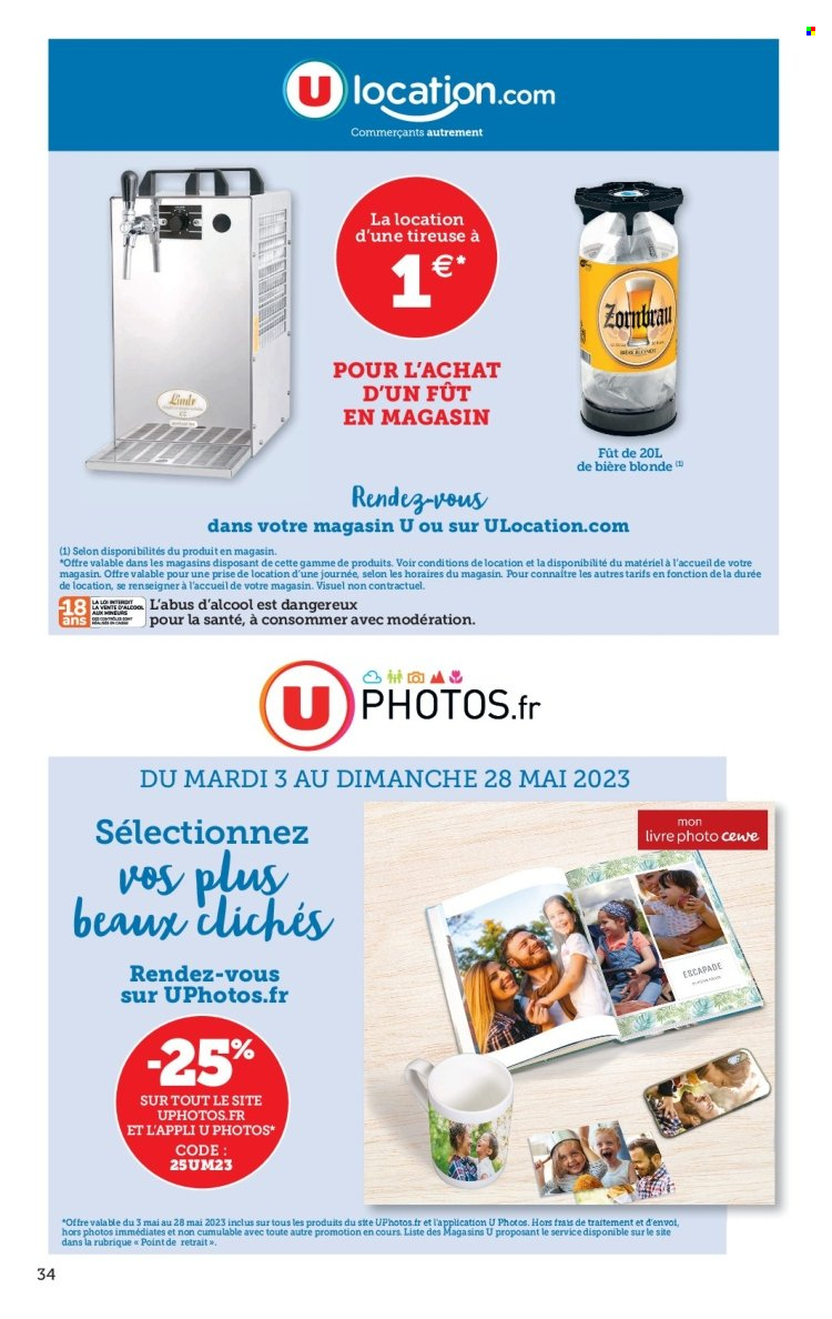 Catalogue SUPER U - 03/05/2023 - 28/05/2023. Page 34