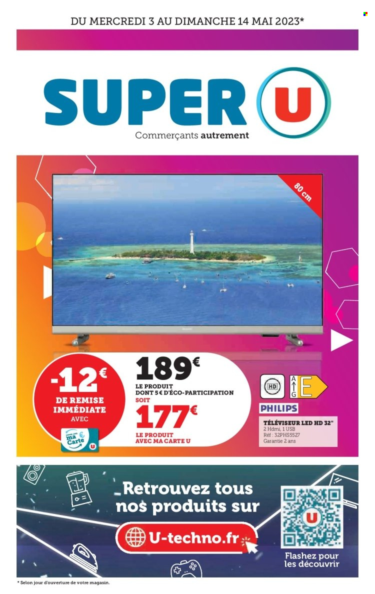 Catalogue SUPER U - 03/05/2023 - 14/05/2023. Page 1