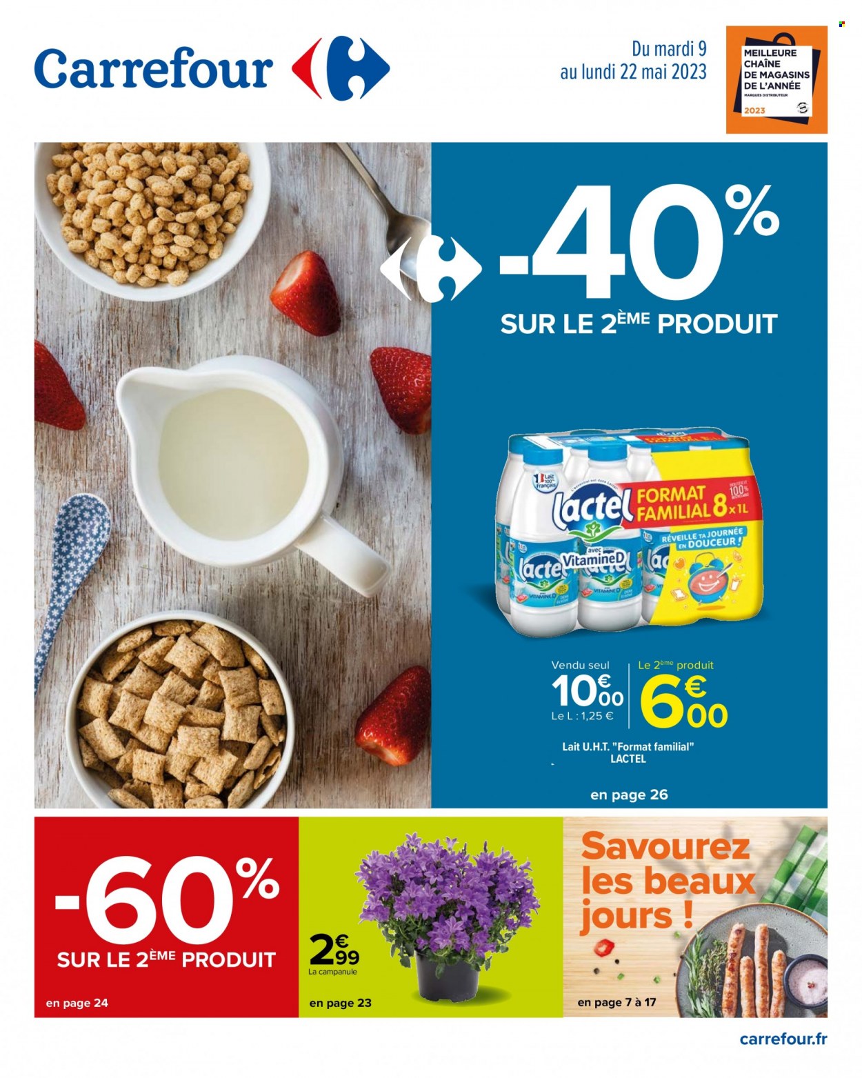 Catalogue Carrefour Hypermarchés - 09/05/2023 - 22/05/2023. Page 1