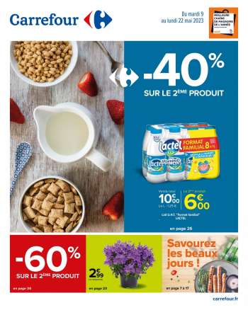 Catalogue Carrefour Hypermarchés - 09/05/2023 - 22/05/2023.