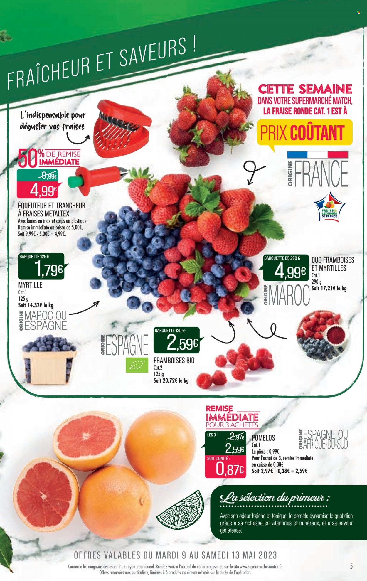 Catalogue Supermarché Match - 09/05/2023 - 14/05/2023. Page 5