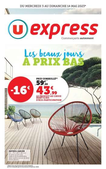 Catalogue U express - 03/05/2023 - 14/05/2023.