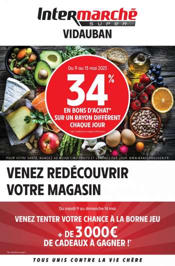 Catalogue Intermarché Super - 09/05/2023 - 14/05/2023.