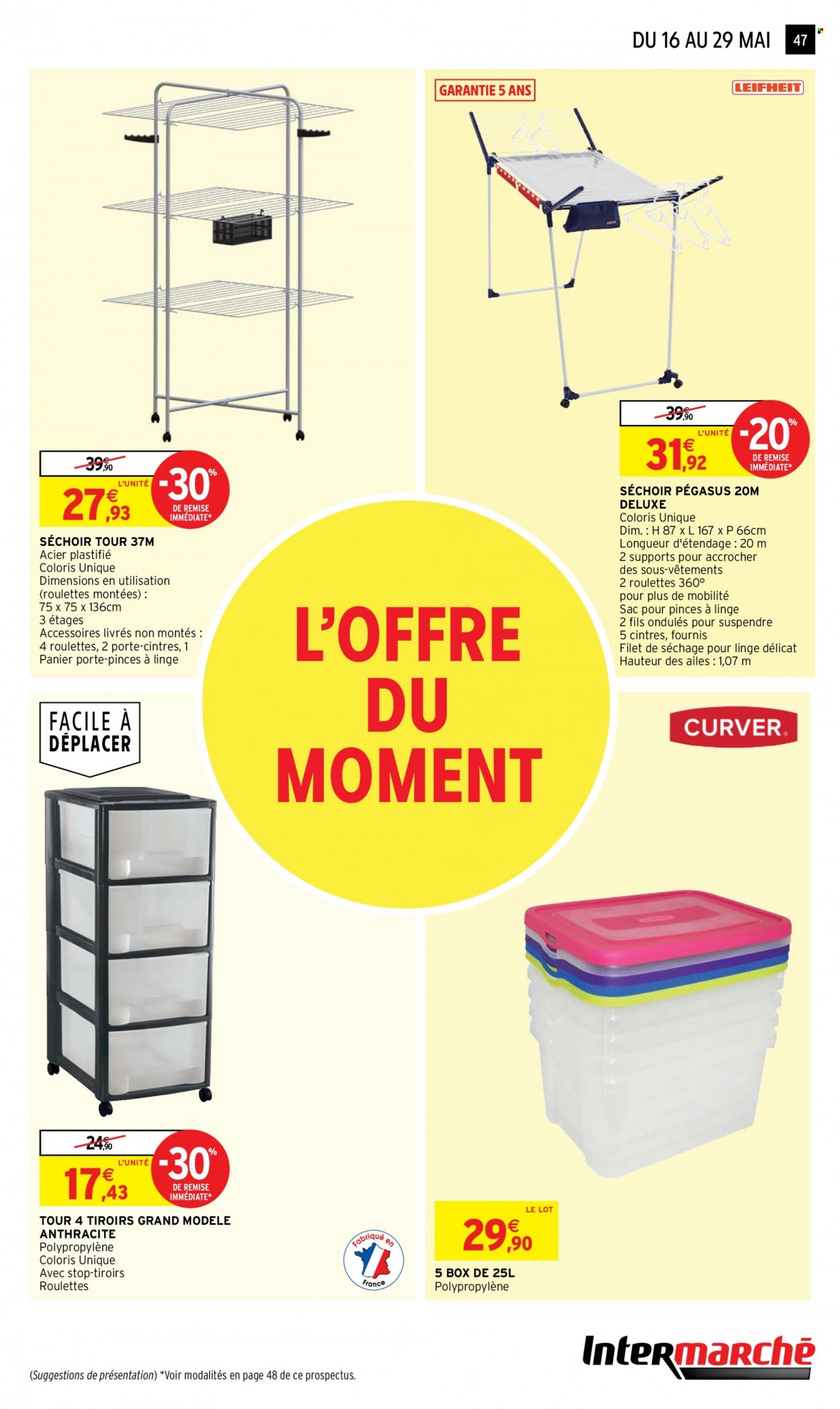 Catalogue Intermarché Hyper - 16/05/2023 - 29/05/2023. Page 47