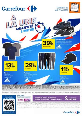 Catalogue Carrefour Hypermarchés - 16/05/2023 - 22/05/2023.