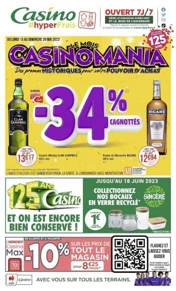 Casino hyperFrais Besançon catalogues